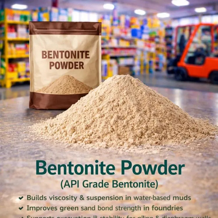 BENTONITE POWDER 1000 KG